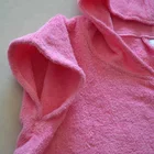 Terry Towels Terry Cotton Terry Towelling Cotton Hooded Kids Poncho