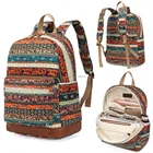 Unisex School Rucksack College Bookbag Lady Travel Backpack 18Inch Laptop Bag
