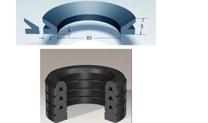 Nbr/fkm Fiber V Packing Seal For Rod /piston /shaft /seal Buy V Packing Seal,Nbr/fkm Fiber V