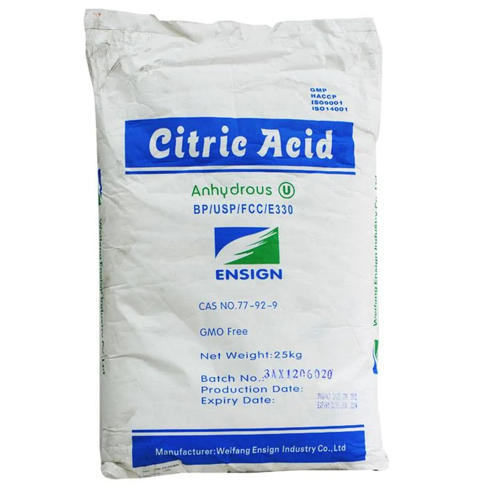 citric acid monohydrate anhydrous