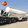 Vacuum tire optional dry used bulk cement tanker truck trailer