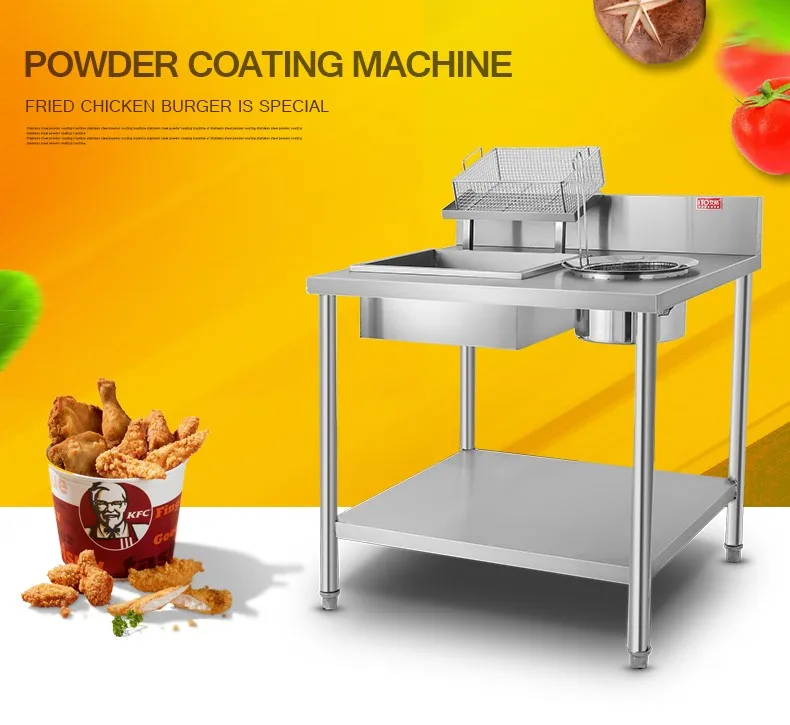 Cheap Chicken/meat/breading Table Machine - Buy Counter Table For