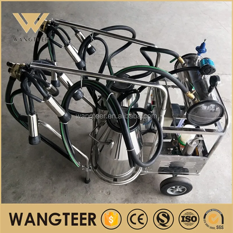 Single Cow Portable Vacuum Pump Peni Milking Machine
