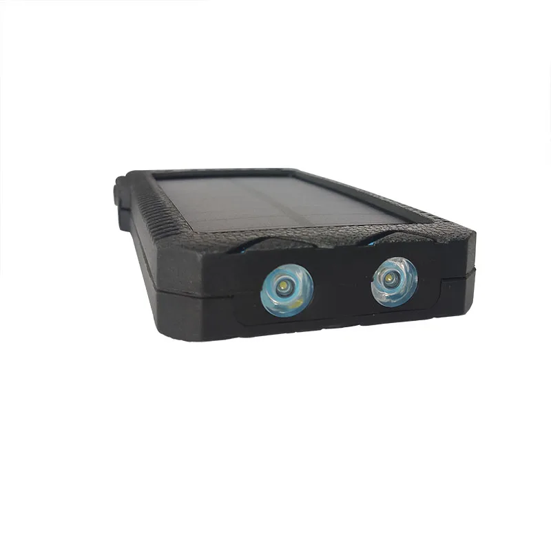 Waterproof outdoor solar charger cell phone portable solar cell powerbank 12000mAh with flashlight - ANKUX.COM