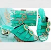 KB8532 Wholesale Italian Matching Shoe and Bag Set for Party Women High Quality