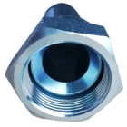 Steel BSP Male 60 Cone or Bonded Seal Tube Hydraulic Fitting Adapter Nipple pipe fittings