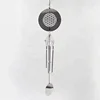 Home decorative wall ornament swiry spinner chime metal wind bell