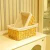Small Moq China Factory Cheap Wicker Woven Storage Basket For Items