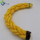 High Stretch 8 Strands 3 inch Boat Ships Used Polypropylene Marine Mooring Rope