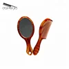 OEM wholesale small plastic mirror hair comb for woman