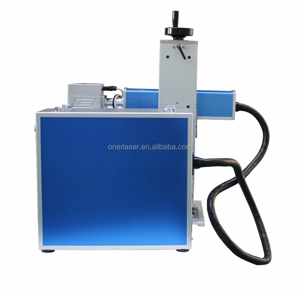 fiber laser metal marking machine laser printing on stainless