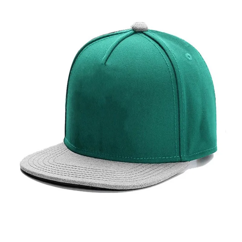 Unionpromo Unisex Colorful Nylon Plain Snapback Hats Common Fabric Style for Adults