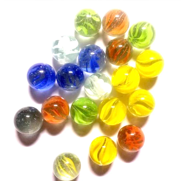 round toy wholesale custom china red glass marbles