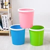 Plastic advertising outdoor and kitchen use garbage trash bin