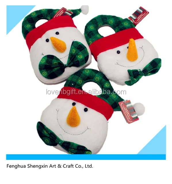 christmas gift door hanging christmas hanger decoration new year
