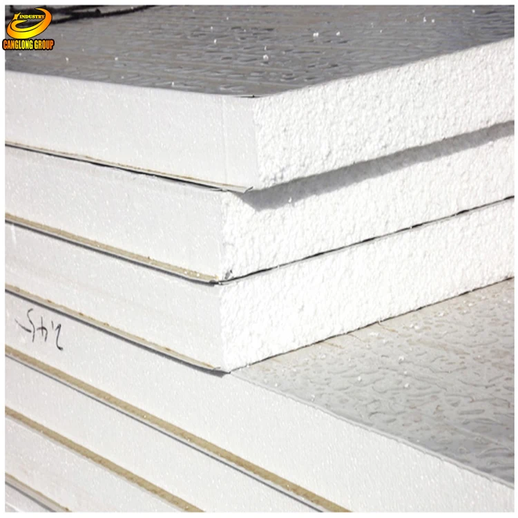 50mm Building Warehouse Eps Sandwich Foam Insulation Panels For Sale