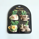 Handmade Magnet Magnets Fridge Handmade Ceramic Flower Pot Fridge Magnet Home Decor