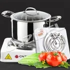 cnzidel safe square shell single travel mini single electric stove cooker