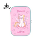 2019 new design Large Capacity EVA Cartoon unicorn Pencil Case For Kids