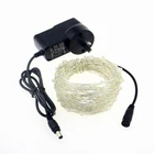 2m 200led Christmas Festival Wedding Decoration light Copper Wire Rattan Vine String Lights