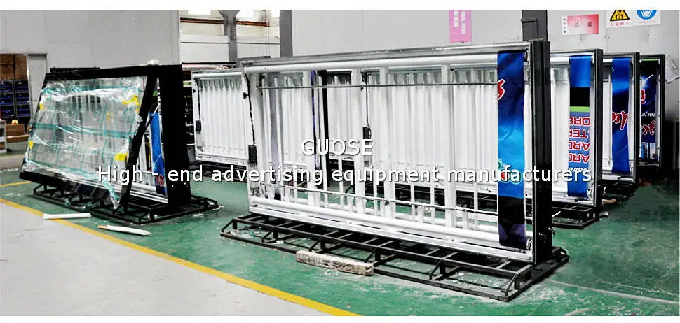 Large double-sided advertising light box