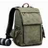 Multifunction Outdoor Waterproof Fashion Durable High Quality Canvas Camera Backpack