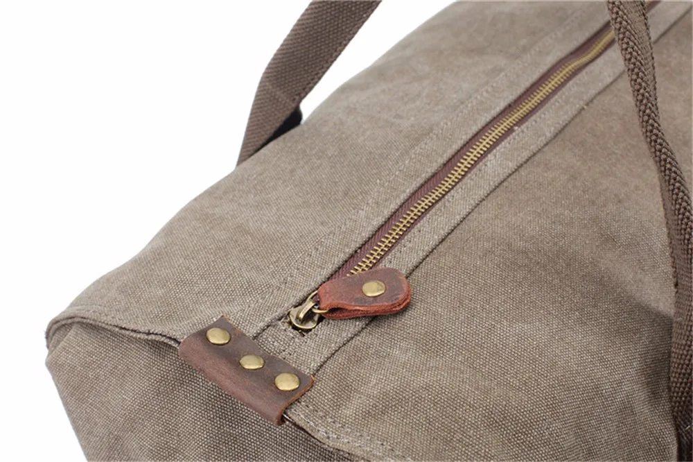 Factory High Quality Canvas Large Capacity Travel Bags Outdoor Luggage Bags