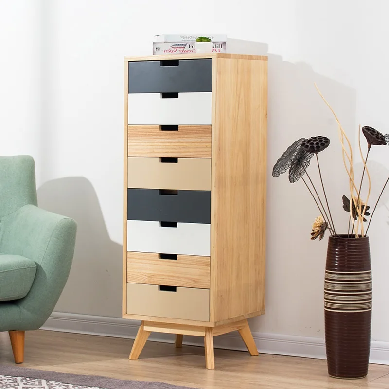 Products Fashion Design Wooden Chest Of Drawers Spice Box Coffee