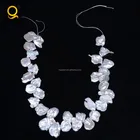 drilled baroque shape real cultured fresh water pearl loose wholesale freshwater pearls white