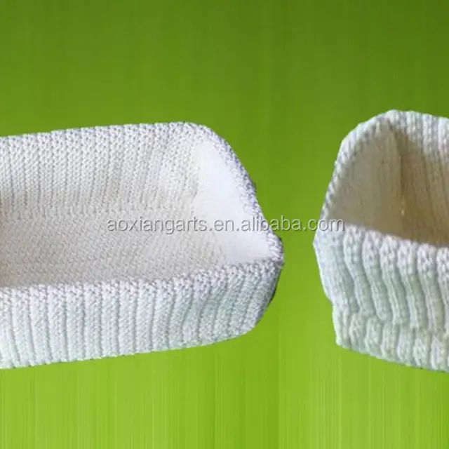 cotton weaving crocheted laundry basket for your house every