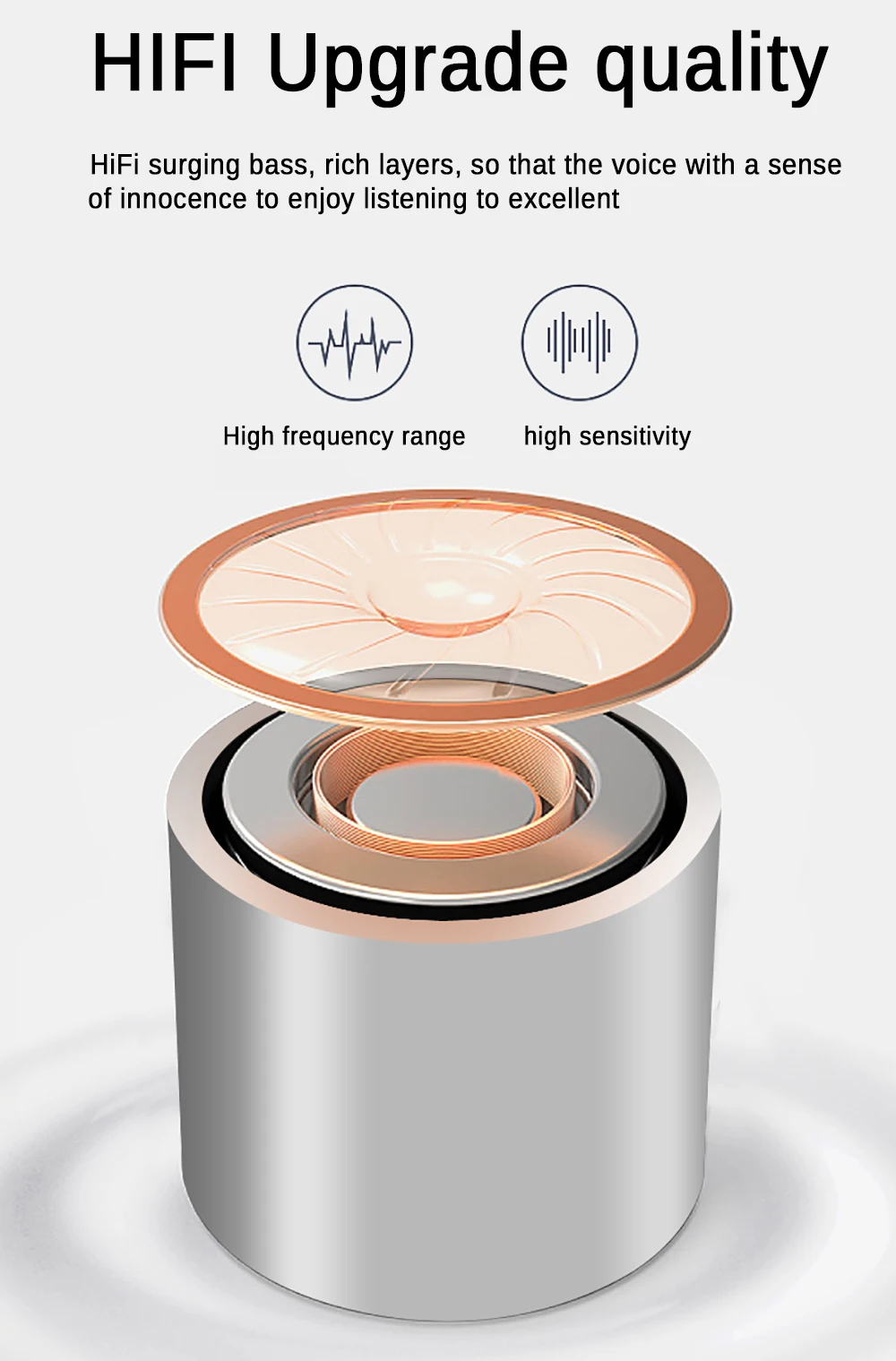 TWS Wireless Earphone Blue tooth 5.0 Earphones Power Display Touch Control Sport Stereo Two Way Radio Earbud Charging Box - ANKUX.COM