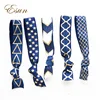 Custom Print Logo hair tie for organza ribbon
