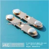 Electrical bimetal silver contact assembled on brass and copper terminal for circuit Breakers