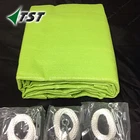 Customized outdoor HDPE shade sail cloth sun shade sail with accessories