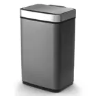 60L Stainless Steel Inductive Sensor ABS Lid Square Trash Can Sensor bin