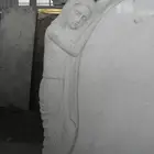 Xiamen white marble angel design blank granite tombstone