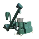 SKJ150 Flat Die Cattle Animal Feed Pellet Machine With 200kg/h Capacity