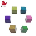 Factory direct sale Colorful Cubes board game metal resource