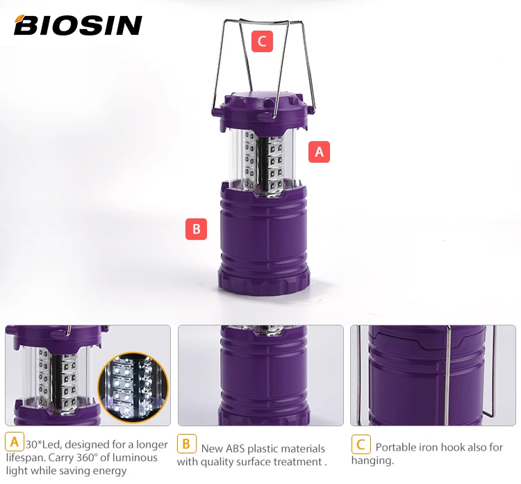 60lumen camping lantern china