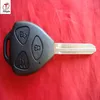 Tongda car key blade .top quality unique keys 3 button TOY47 key blade for Toyota