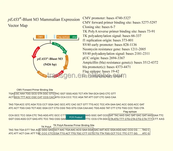 peasy-blunt m3 expression kit