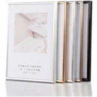 2017 hot selling A0 A1 A2 A3 A4 golden silver metal Aluminum photo picture frame