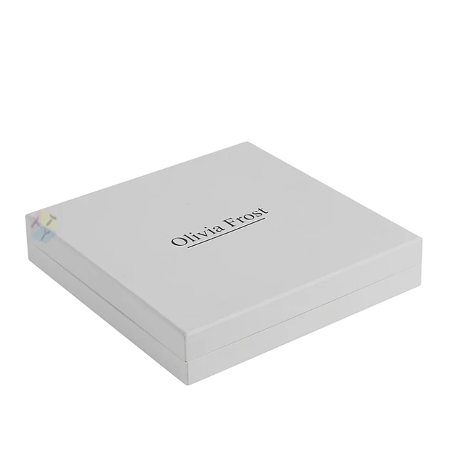 white square cardboard gift luxury scarf box