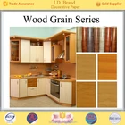 Amino (poly PU)decorative paper for furniture woodgrain