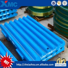 Jaw plate for Lippmann Mobile Jaw Track Plants jaw plate crusher parts jaw plate crusher