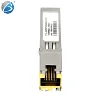 10/100/1000 base 100 meter sfp copper rj45 module from China factory