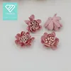 Decoration Various color handmade artifical fabric flowers for wedding