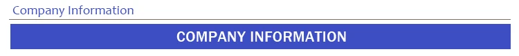 Company Information