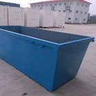 4m recycling waste hopper skip container skip bins