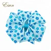Wholesale Custom Diy Blue Flower Turquoise Pinwheel Hair Clip